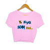 Ye Kya Scam Hai Crop Top-Printrove-all products,Women's Crop Tops Collection