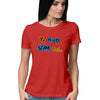 Ye Kya Scam Hai Half Sleeve T-Shirt-Printrove-all products,Women's Half Sleeve Collection