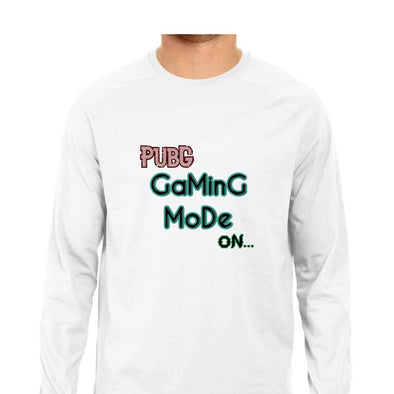 Pubg Gaming Mode On Full Sleeve T-Shirt - Mortal Merch