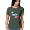 No Meetup Guys Half Sleeve T-Shirt - Mortal Merch