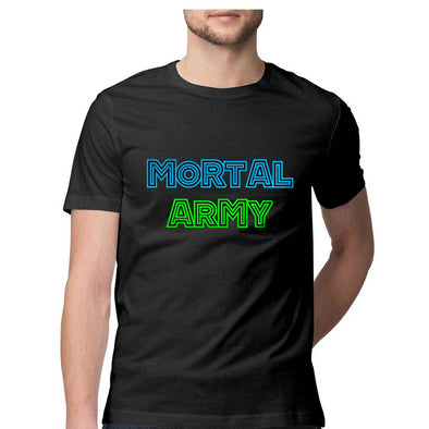 Mortal Army Half Sleeve T-Shirt - Mortal Merch