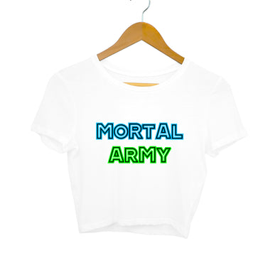 Mortal Army Crop Top - Mortal Merch